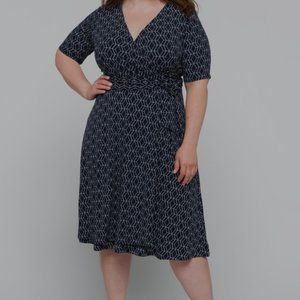 Kaitlyn Surplice Dress, 41 Hawthorn